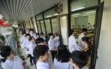 Thí sinh rạng rỡ sau 60 phút thi Ngoại ngữ
